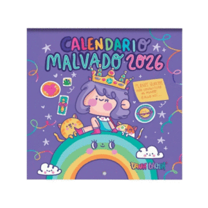 Calendario malvado, Vania Bachur: calendario de pared 2026