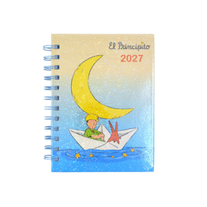 Principito, barco de papel: agenda bidiaria 2027