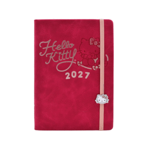 Hello Kitty, rosa, premium: agenda diaria 2027