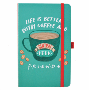 Friends, Life Is Better With Coffee, Traveler Notes: libreta
