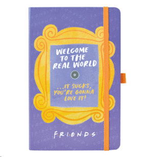 Friends, Welcome To The Real World, Traveler Notes: libreta