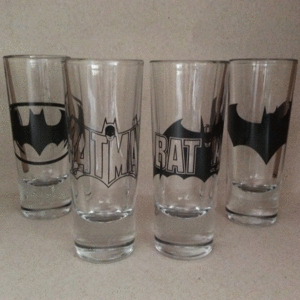 Shot Batman: vasos tequileros