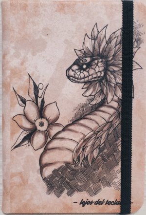 Quetzalcóatl: libreta rayada