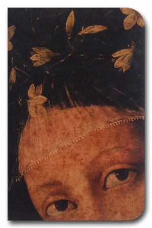 Chile Cabrón, Mujer Flores: libreta 9x14 cm.
