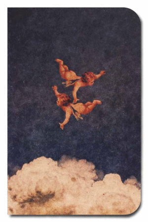 Chile cabrón, línea clásica, ángeles voladores: libreta 9x14 cm.