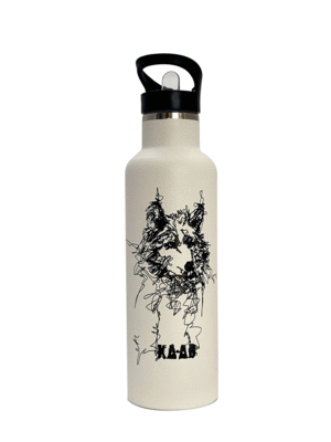 Lobo: botella insulada de acero inoxidable 750 ml.