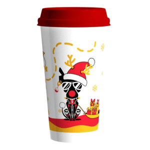 Xolos navidad: vaso cafetero