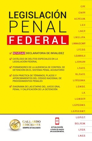 Legislación Penal Federal