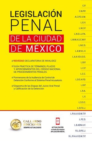 Legislación penal de la Ciudad de México