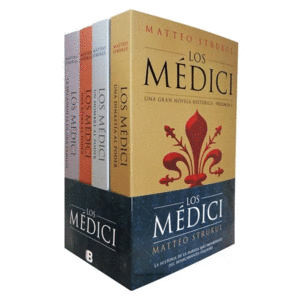 Saga Los Médici (Paquete con 4 tomos)