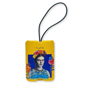 Frida, amarillo: identificador de maleta