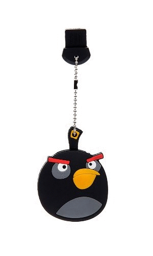 Angry Bird negro 2D: USB 4 GB.