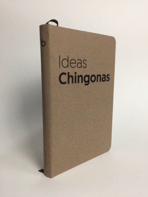 Ideas chingonas: libreta punteada 20.5x13cm