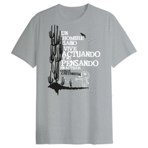 Castaneda, gris, (Muj/Gde): playera de algodón