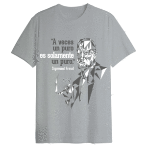 Freud, gris, (Hom/Gde): playera de algodón