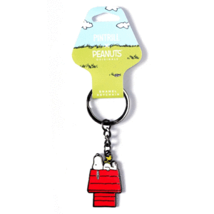 Peanuts, Snoopy & Woodstock House, Keychain: llavero (PT-0009-KYC)