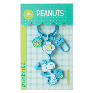 Peanuts, Snoopy Flower Keyclip: llavero (KEY-0082-CLB)
