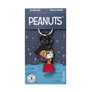 Peanuts, Snoopy & Woodstock Space, Keyclip: llavero (KEY-0040-CLB)