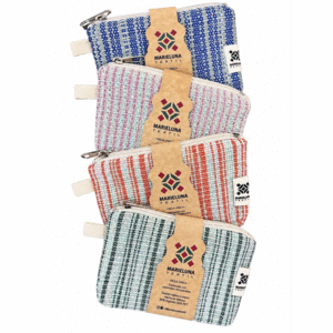 Marieluna Textil, PET: monedero artesanal (varios modelos)