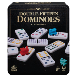 Double Fifteen dominoes: juego de dominó 136 piezas