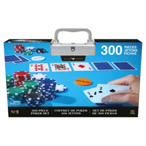 Classic Briefcase: set de poker con 300 fichas