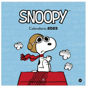 Snoopy: calendario de pared 2023