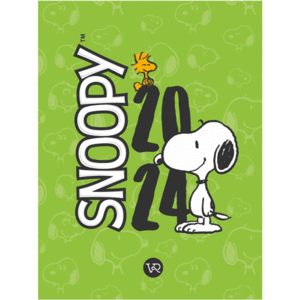 Snoopy, verde: agenda 2024
