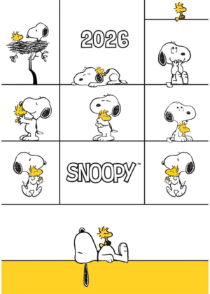Snoopy Aniversario, Blanca: agenda 2026