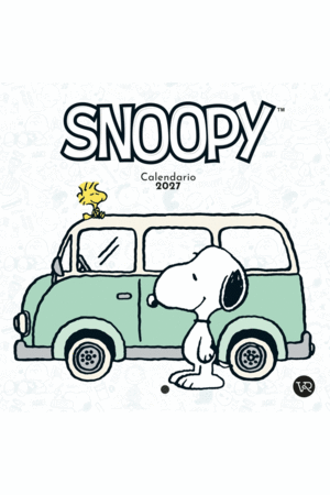 Peanuts, Snoopy, combi: calendario de pared 2027
