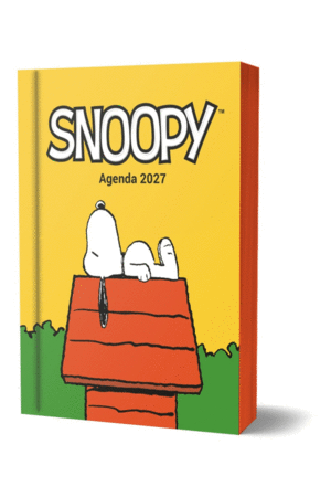 Peanuts, Snoopy, casita, Pocket: agenda 2027