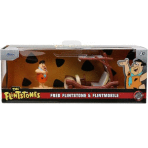 Flinstones, Flintmobile with Fred: figura coleccionable