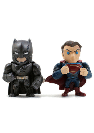 Metals Die Cast, Batman Vs Superman Twin Pack (M9): set de muñecos