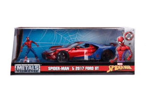 Spider-man, 2017 Ford GT: figura coleccionable