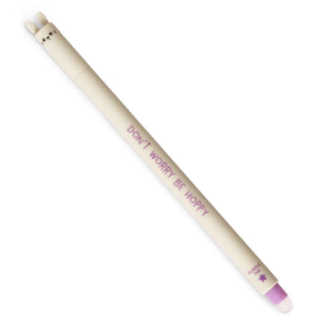 Erasable Pen, Rabbit, Purple: lapicero borrable
