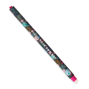 Erasable Pen, Flora, Turquoise: lapicero borrable