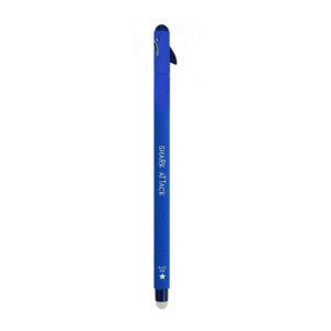 Erasable Pen, Shark, Blue: lapicero borrable