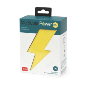 Flash, Power Bank: bateria portátil 2600 mAh