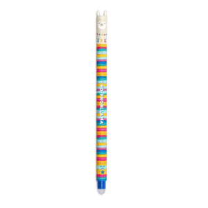 Erasable Pen, Llama, Blue: lapicero borrable