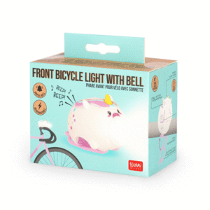 Unicorn, Front Bicycle Light with Bell: lámpara con campanilla para bicicleta