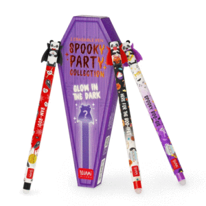 Erasable Pen, Spooky Party Collection, Panda, Blind Box, Glow in the Dark: pluma borrable