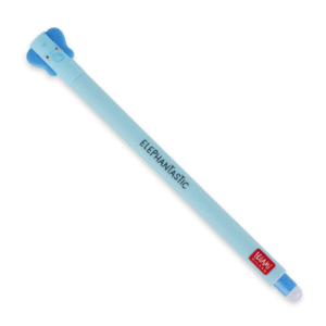Erasable Pen, Elephant, Blue: lapicero borrable