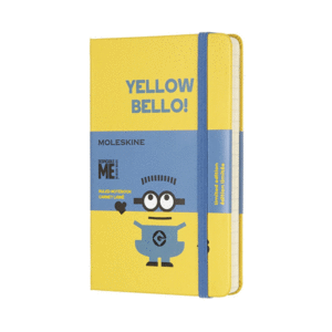 Moleskine Minions, Ruled, Pocket, Sunflower Yellow: libreta