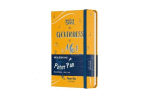 Moleskine Peter Pan, Ruled, Pocket, Hardcover, Orange Yellow: libreta