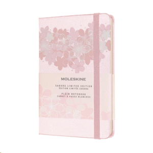 Moleskine, Sakura Limited Edition, Soft Pink, Pocket, Plain, Hard: libreta
