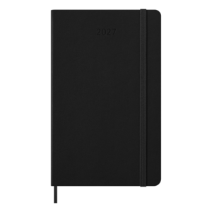 Moleskine, Daily, Black, 12M, Large, Hard: agenda diaria 2027