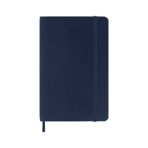 Moleskine, Daily, Sapphire Blue, 12M, Pocket, Soft: agenda diaria 2027