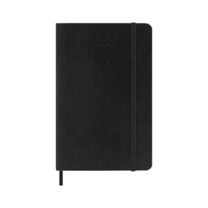 Moleskine, Daily, Black, 12M, Pocket, Soft: agenda diaria 2027