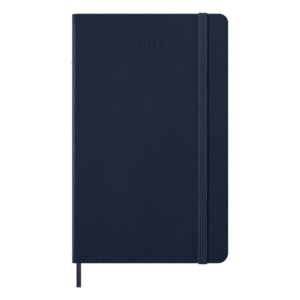 Moleskine, Weekly, Sapphire Blue, 12M, Large, Hard: agenda semanal 2027