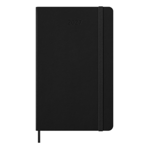 Moleskine, Weekly, Black, 12M, Large, Hard: agenda semanal 2027