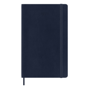 Moleskine, Weekly, Sapphire Blue, 12M, Large, Soft: agenda semanal 2027